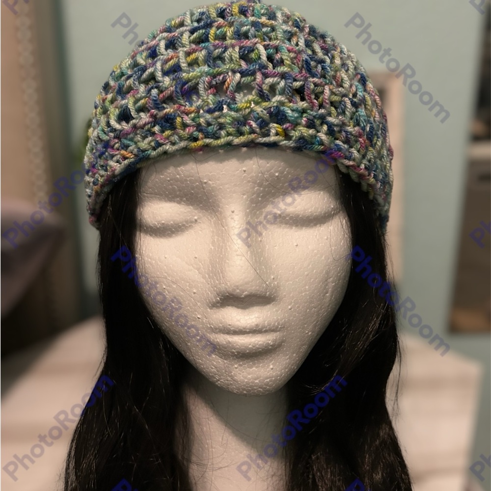 Handmade Knitted Pom Pom Hat